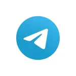 ABOUT Telegram paper plane logo